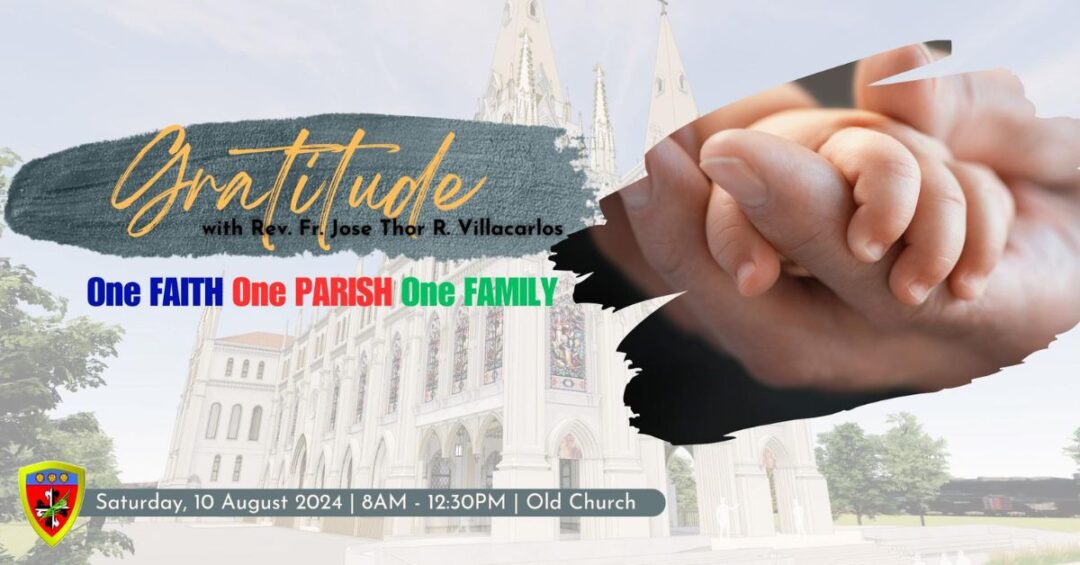 Gratitude speaker Rev. Fr. Jose Thor Villacarlos