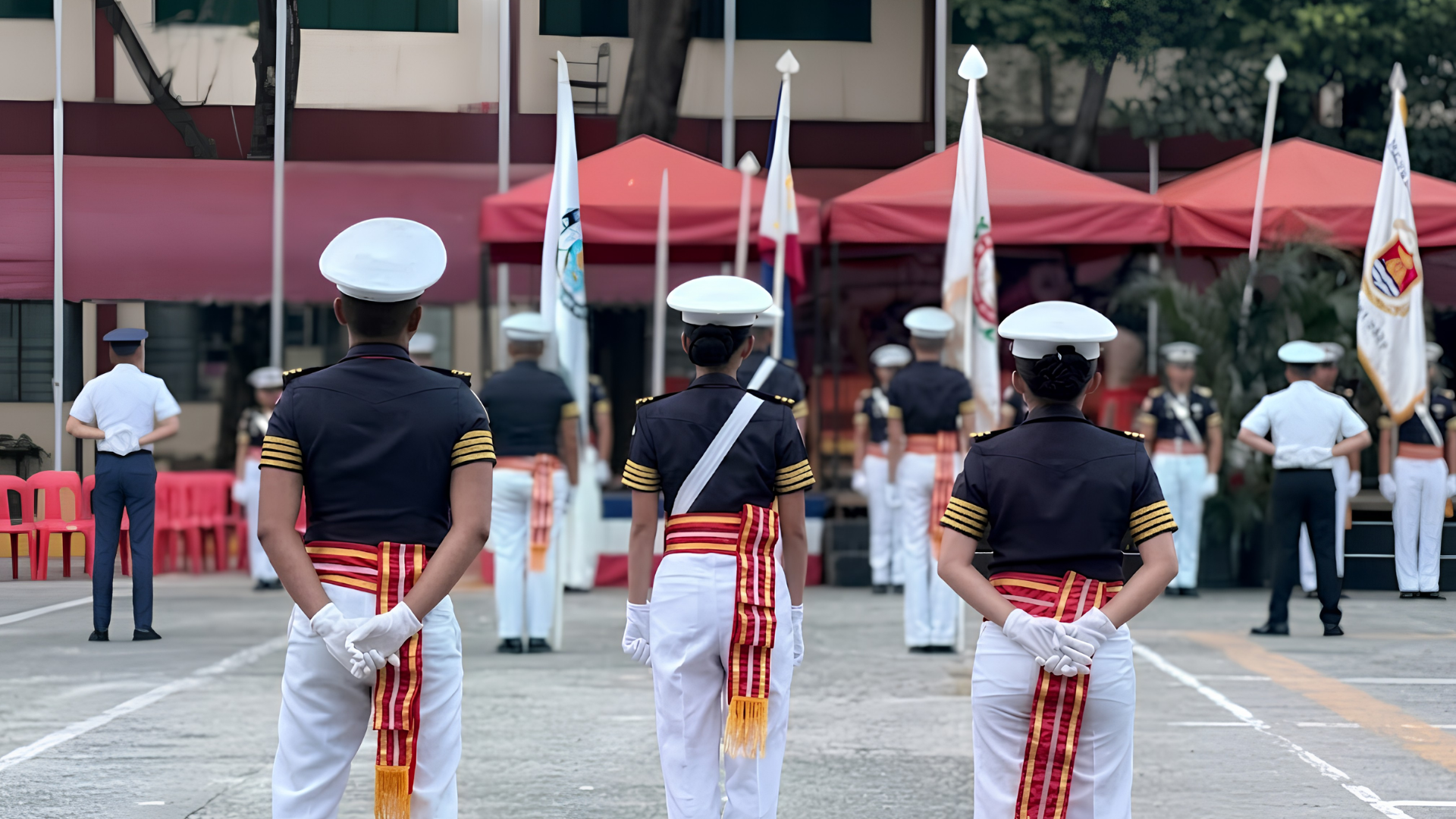CME Corps of Cadets Formation