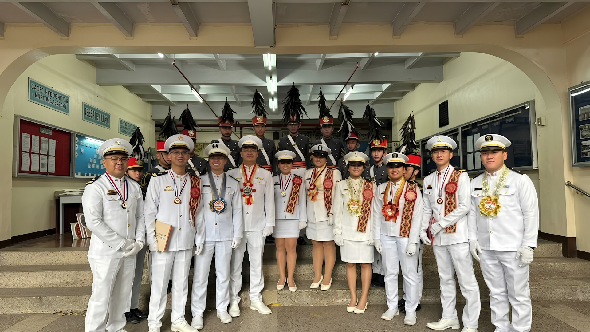 Graduates at Commencement